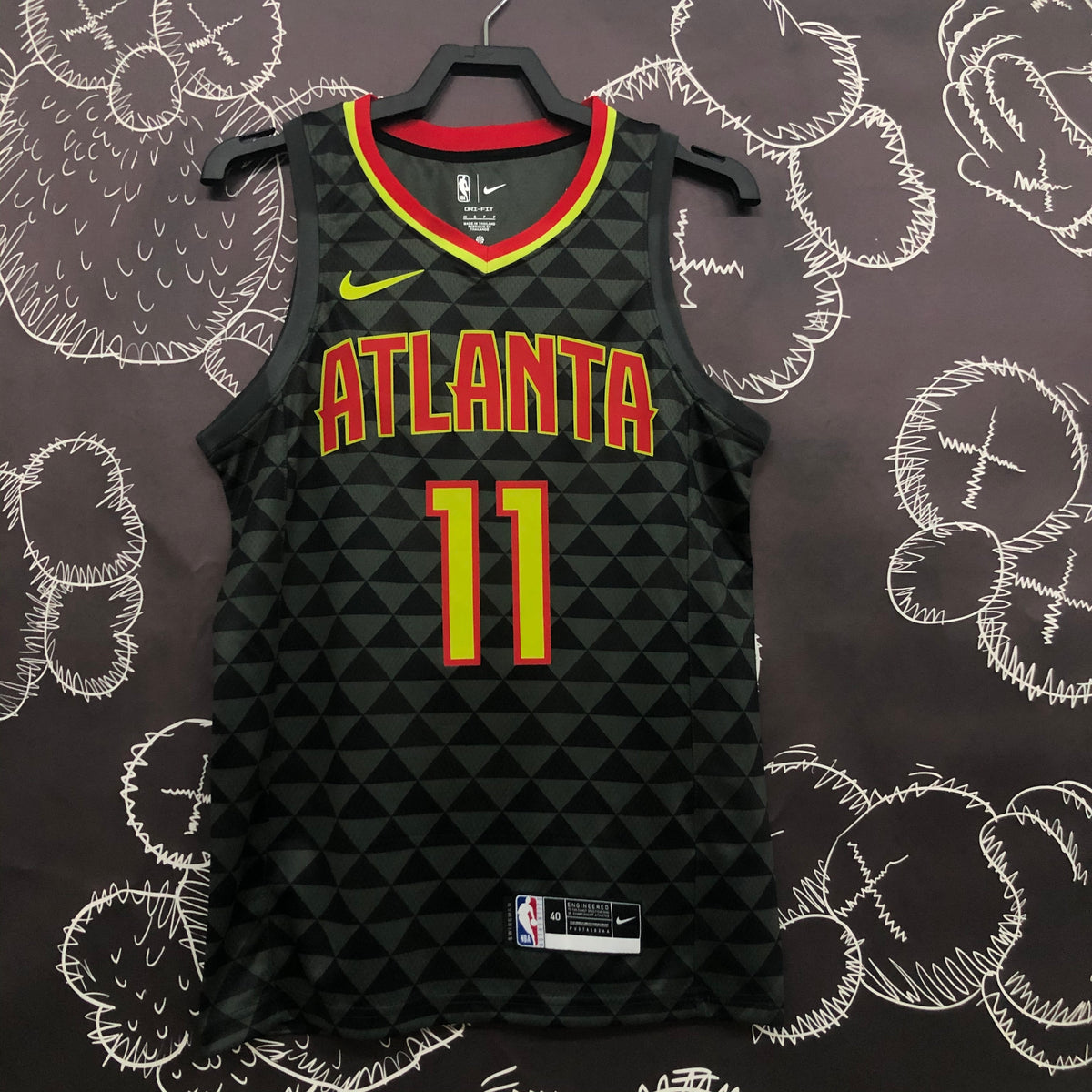 Regata Atlanta Hawks Preta