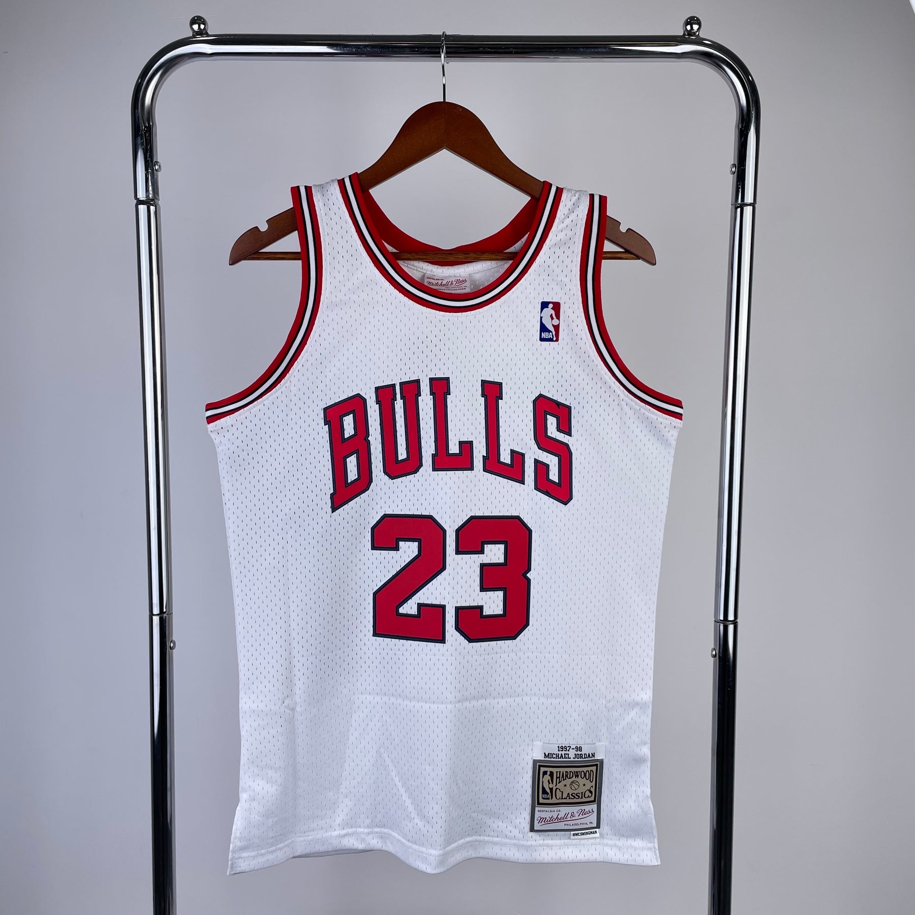 Regata Chicago Bulls Mitchell&Ness Branca