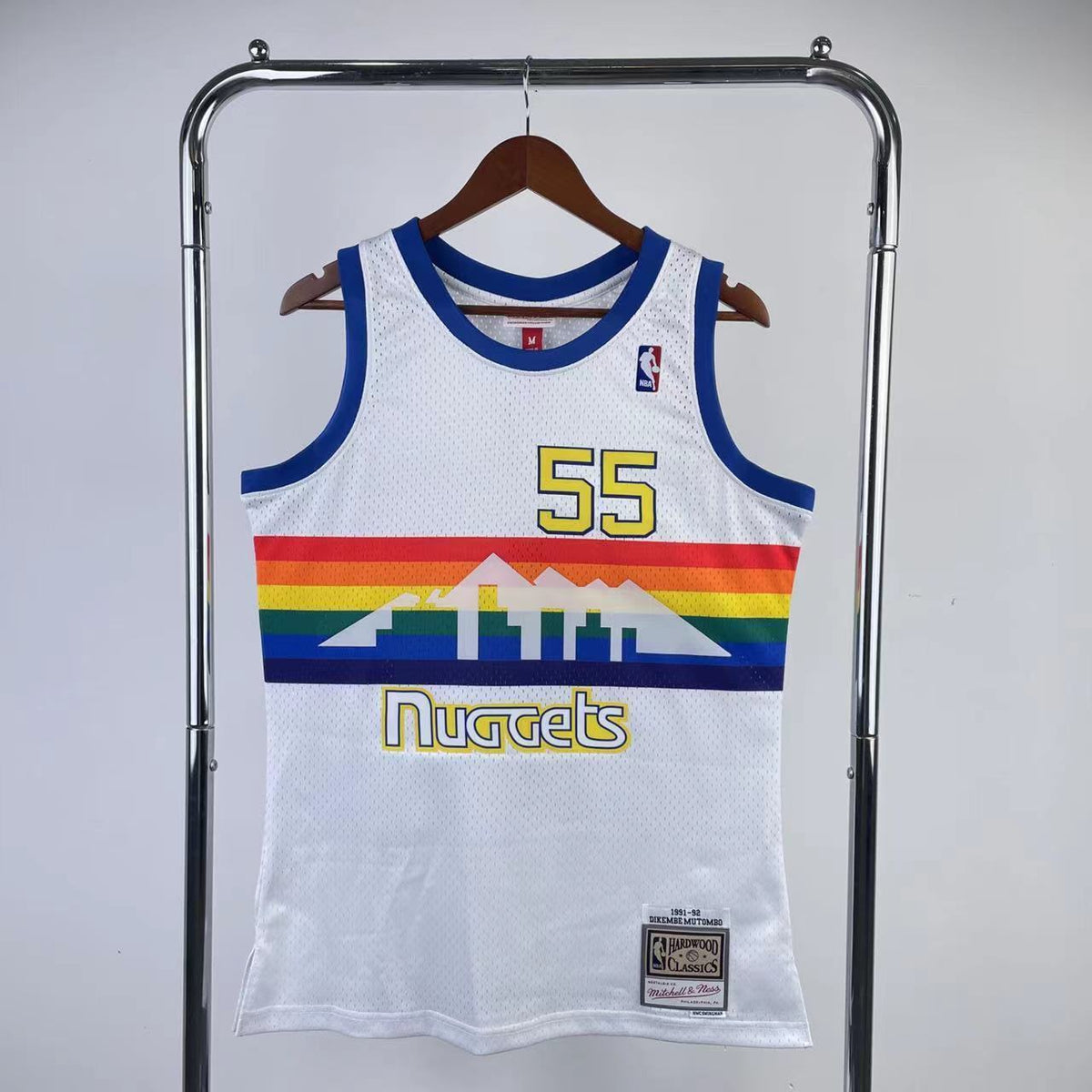 Regata Denver Nuggets Retrô Branca