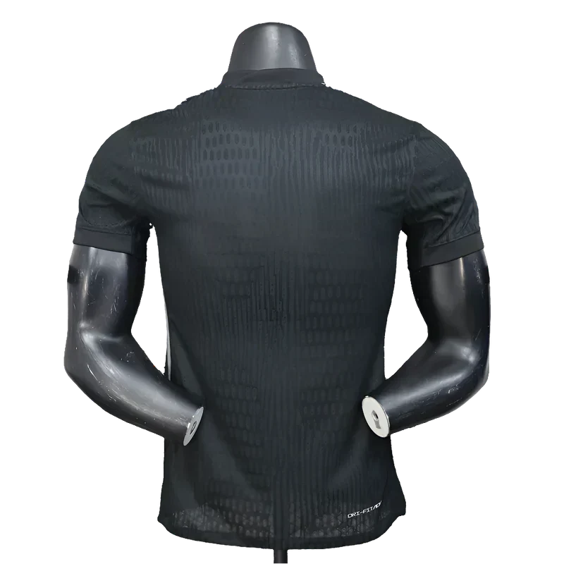 Camisa de goleiro do Paris Saint-Germain (PSG) 25/26 - Preta - Versão Jogador