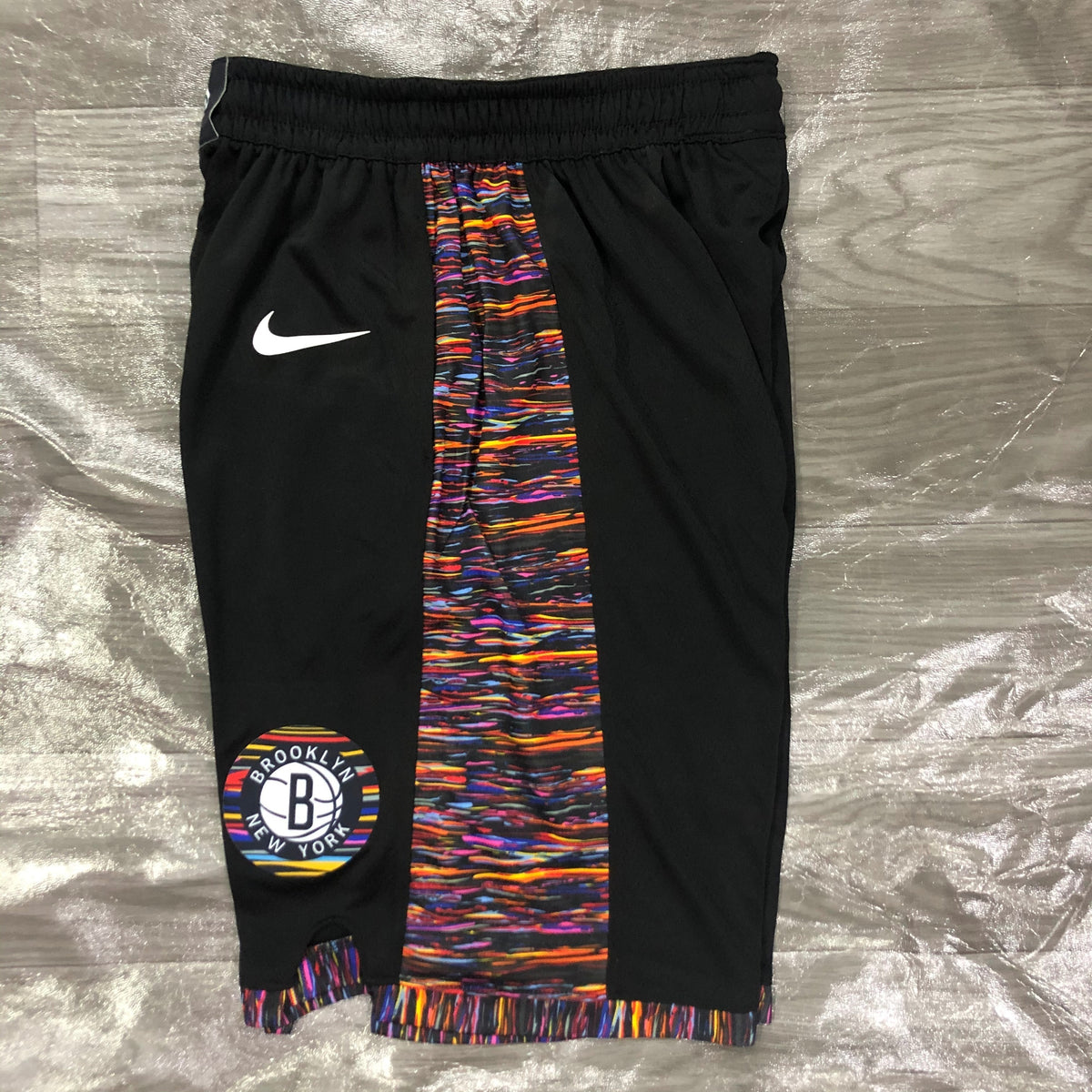 Short NBA Brooklyn Nets Preto