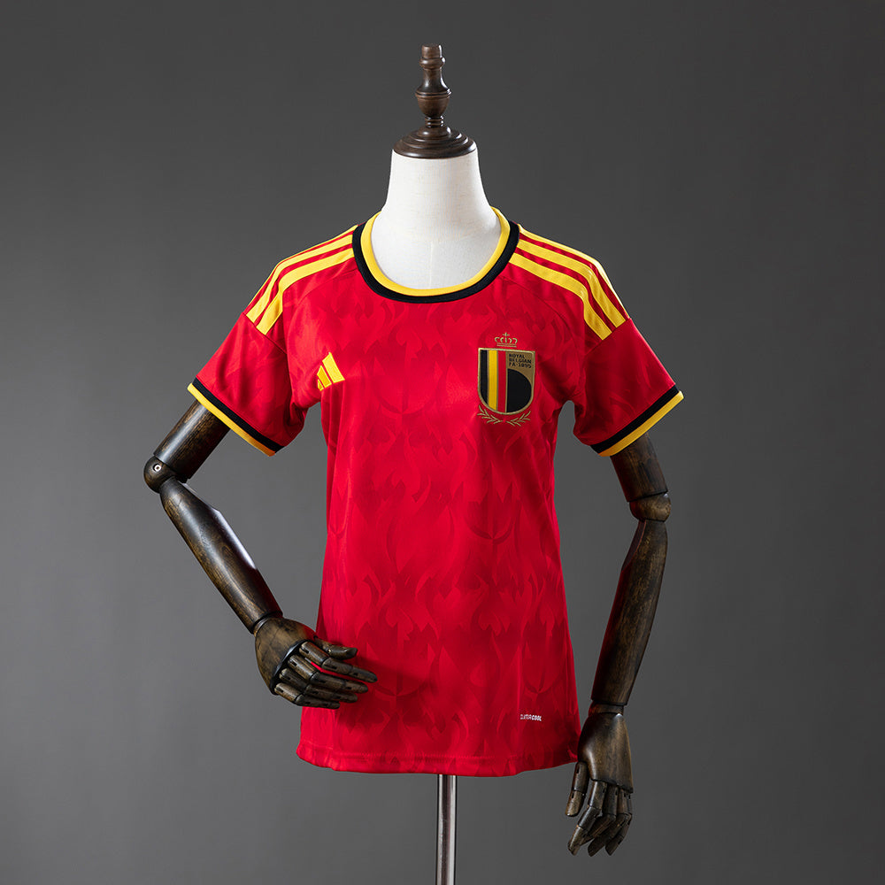 Camisa Bélgica Home 2026 - Versão Feminina