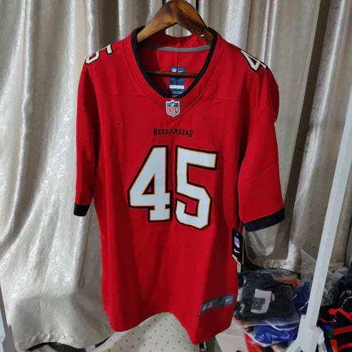 Camisa Tampa Bay Buccaneers Vapor Limited Vermelha