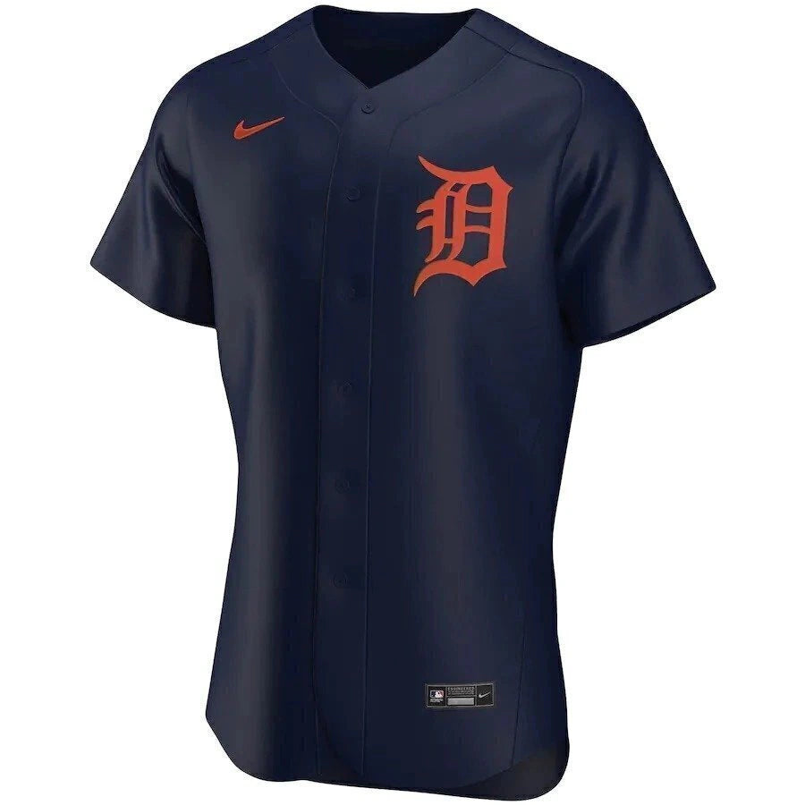 Jersey Detroit Tigers - Azul Alternativo