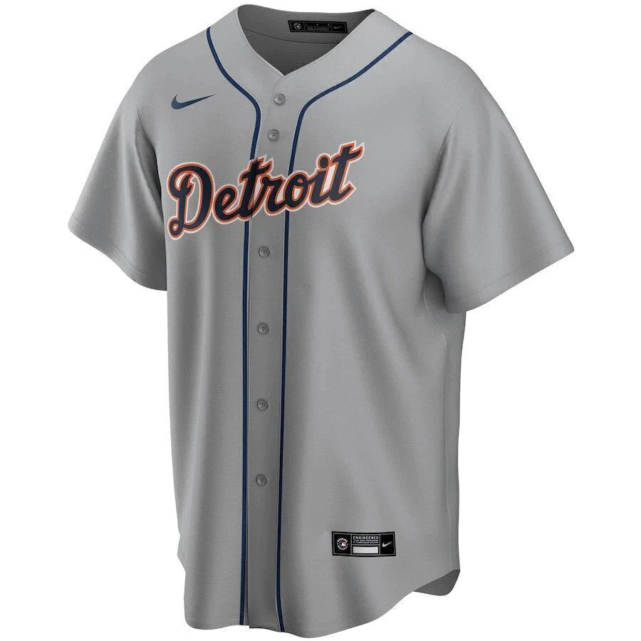 Jersey Detroit Tigers - Cinza