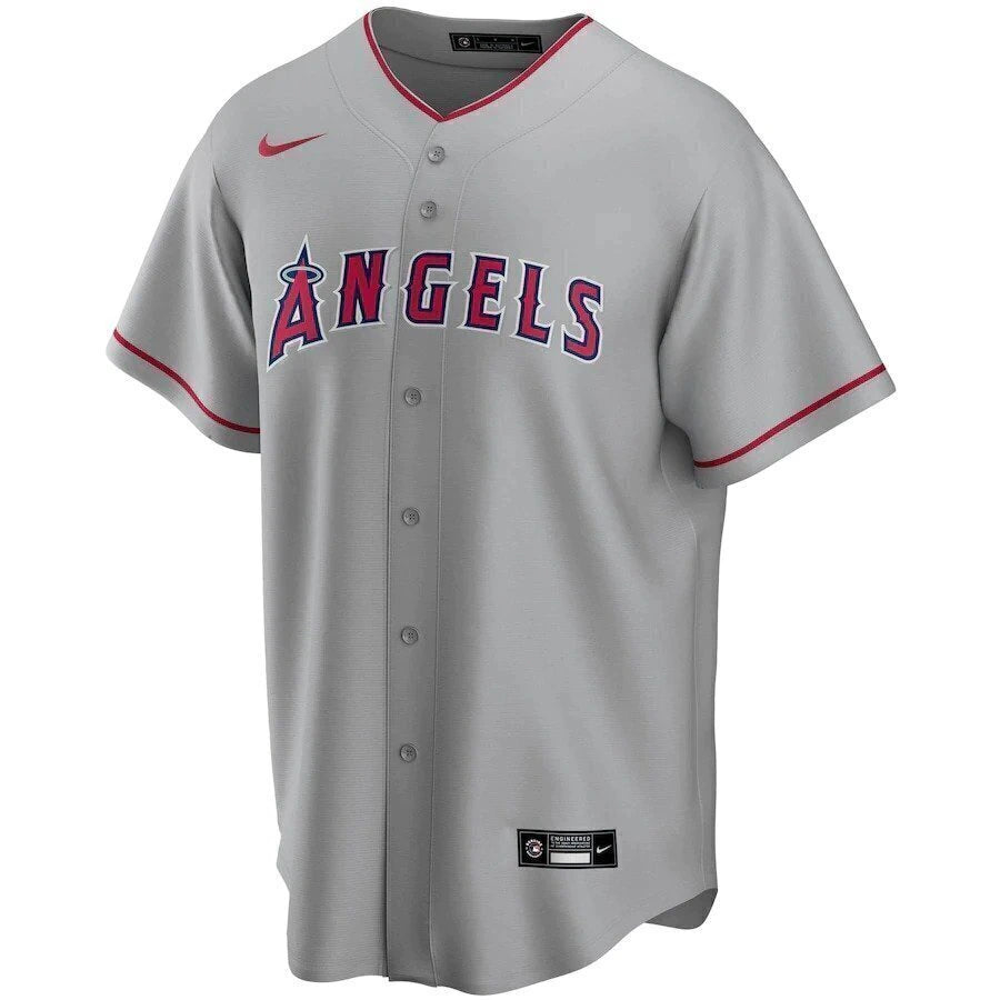 Jersey Los Angeles Angels - Cinza