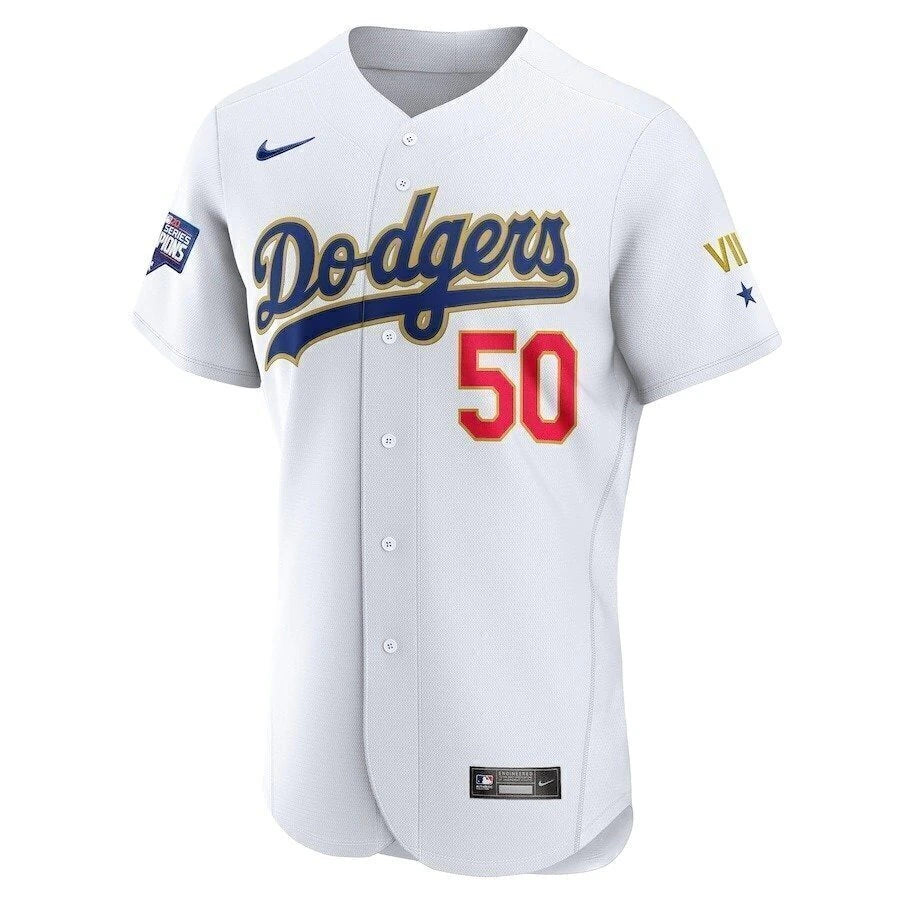 Jersey Los Angeles Dodgers - Branca Champions 2020