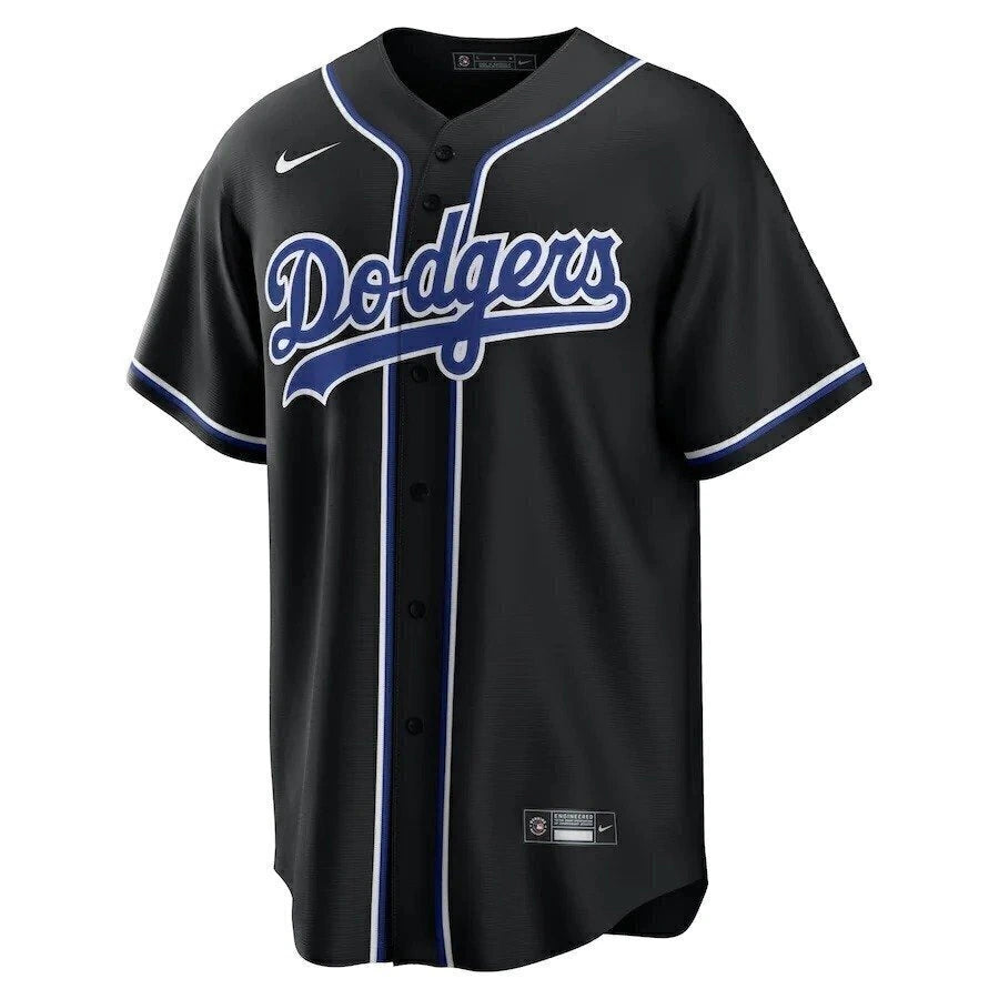 Jersey Los Angeles Dodgers - Preta/Azul