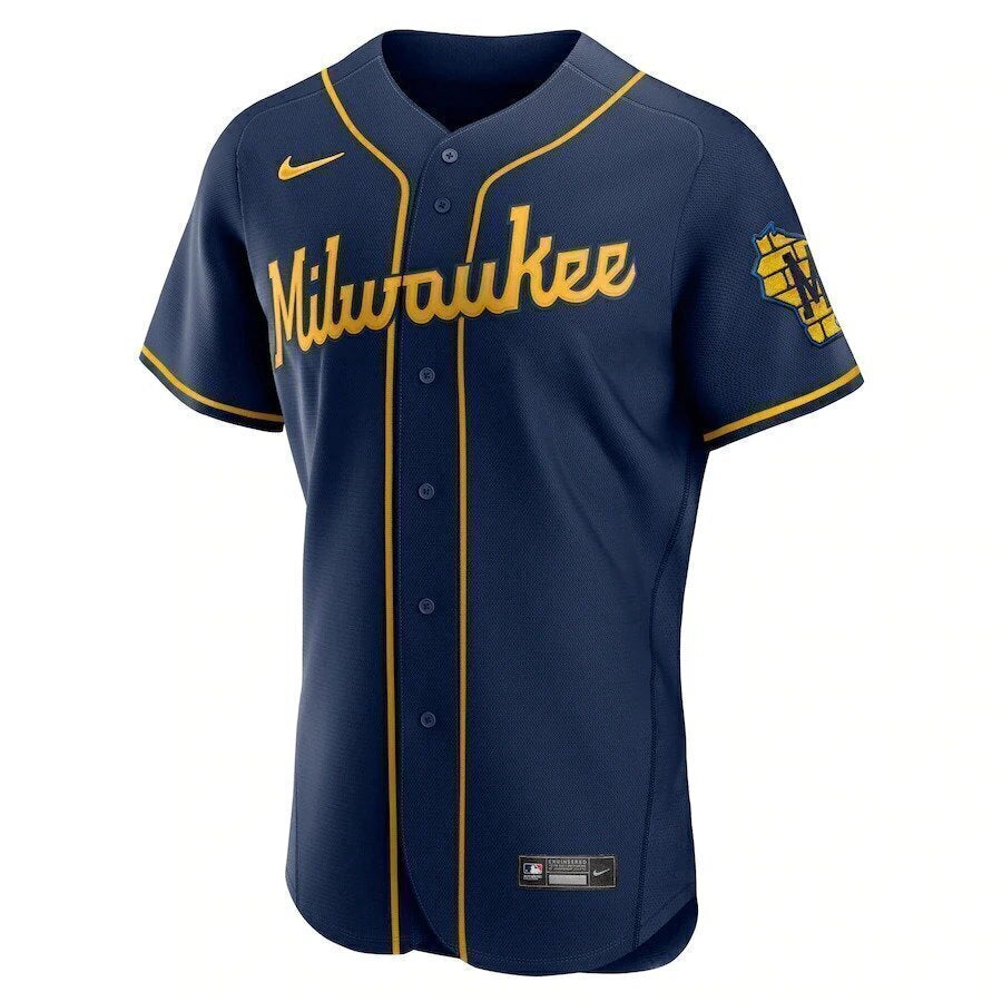 Jersey Milwaukee Brewers - Azul
