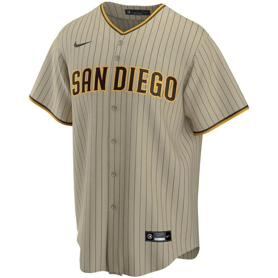 Jersey San Diego Padres - Dourado