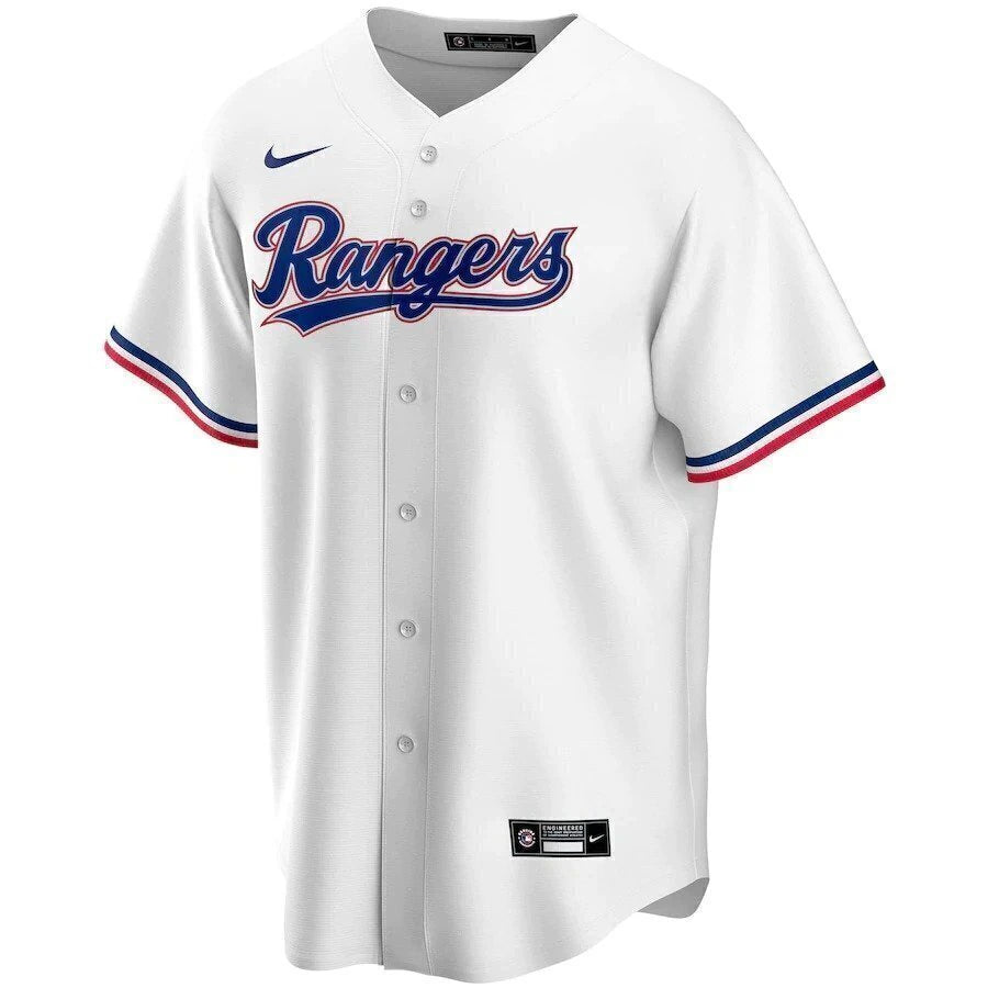 Jersey Texas Rangers - Branca