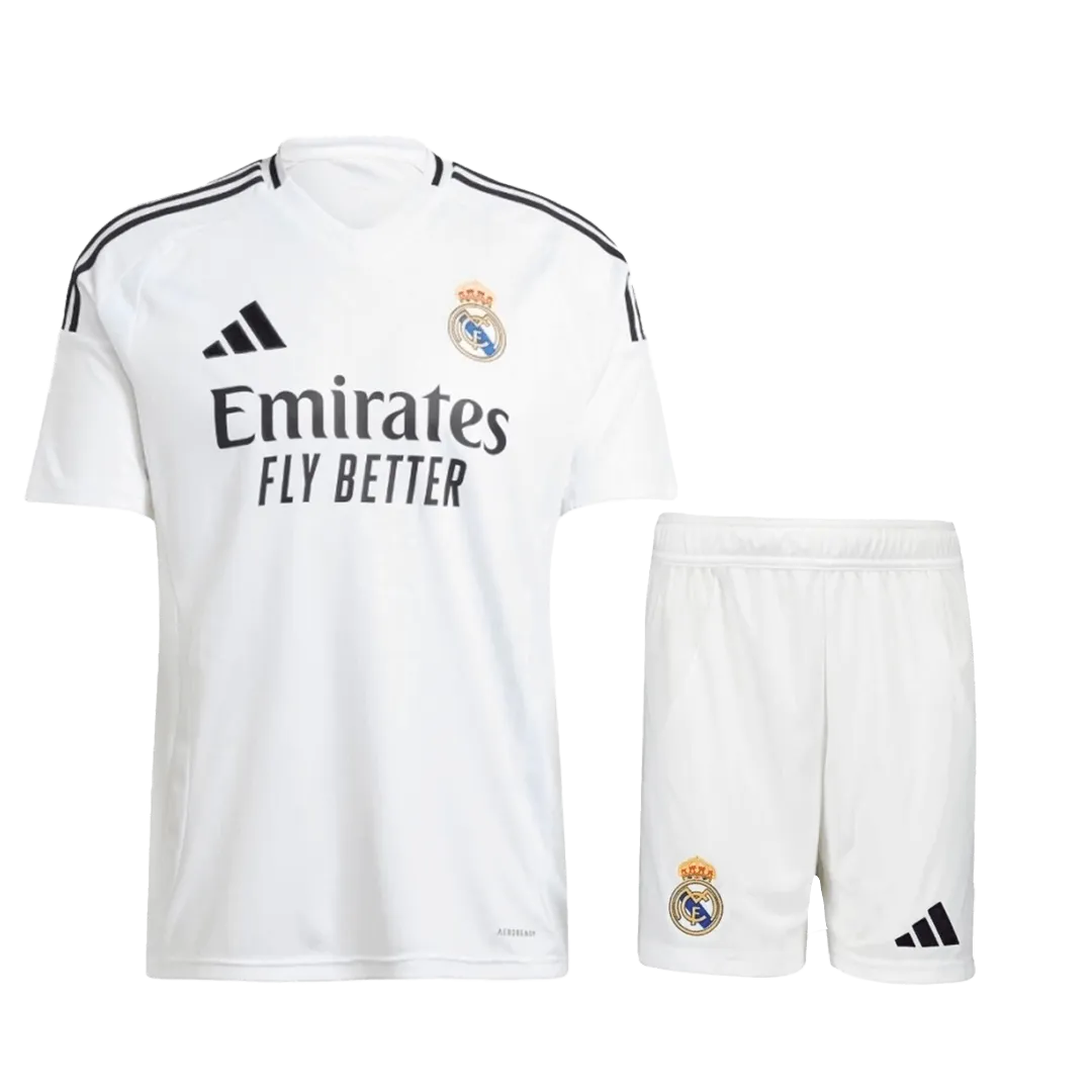Kit Infantil do Real Madrid 2024/25 Home