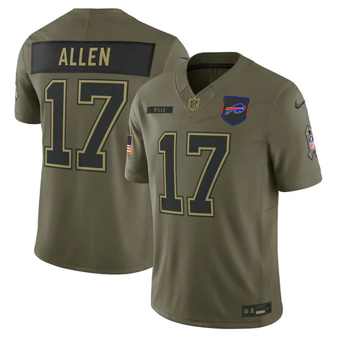 Camisa Buffalo Bills Vapor F.U.S.E. Limited Salute to Service 2025