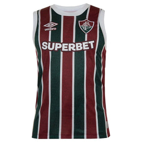 Camisa Regata  Fluminense 24/25 - Umbro Torcedor Masculina - Vermelho